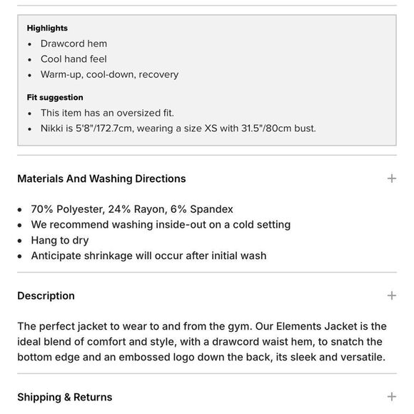 Alphalete Women's Blue sweatshirt Jacket #20. Bnwot - Picture 8 of 16